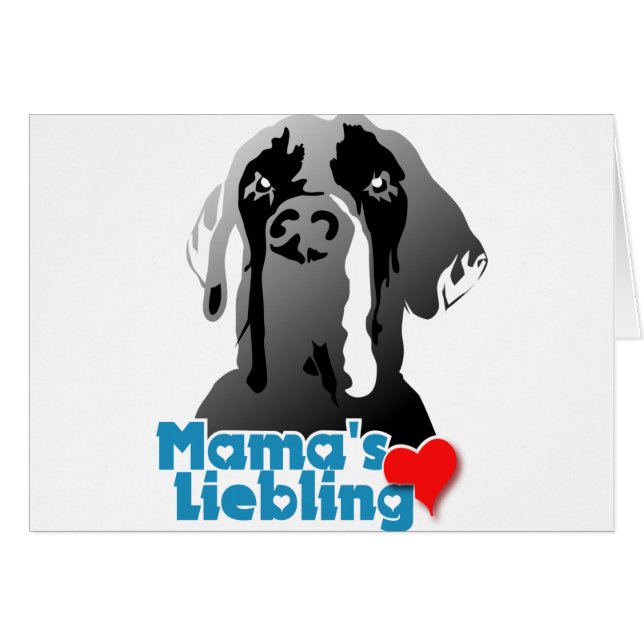Mamas Lieblings Dogge (Voorkant Horizontaal)