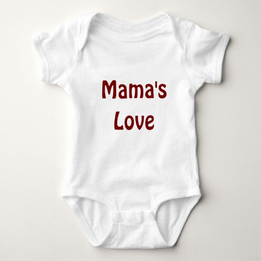 Mama's liefde romper (Voorkant)