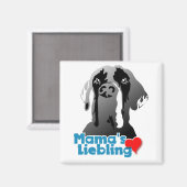 Mama's lieveling magneet (Voorkant / Achterkant)
