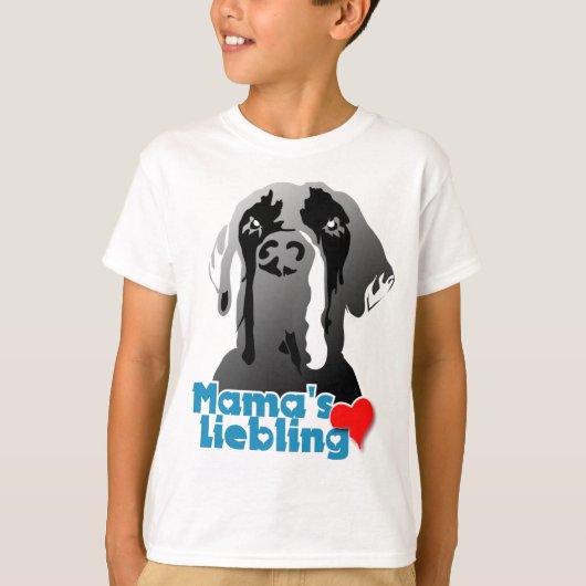 Mama's lieveling t-shirt (Voorkant)