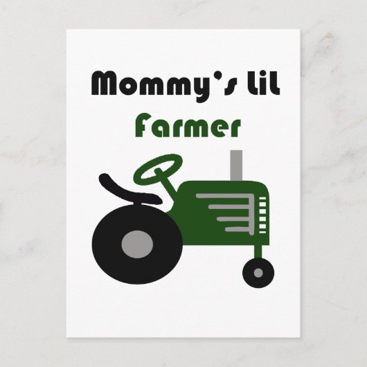 Mama's Lil Farmer Briefkaart (Voorkant)