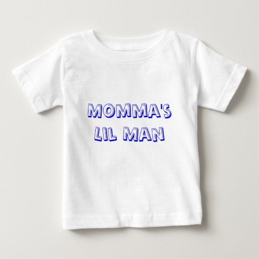 Mama's Lil Man Tshirt (Voorkant)