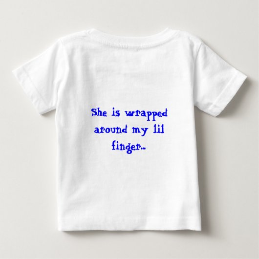 Mama's Lil Man Tshirt (Achterkant)