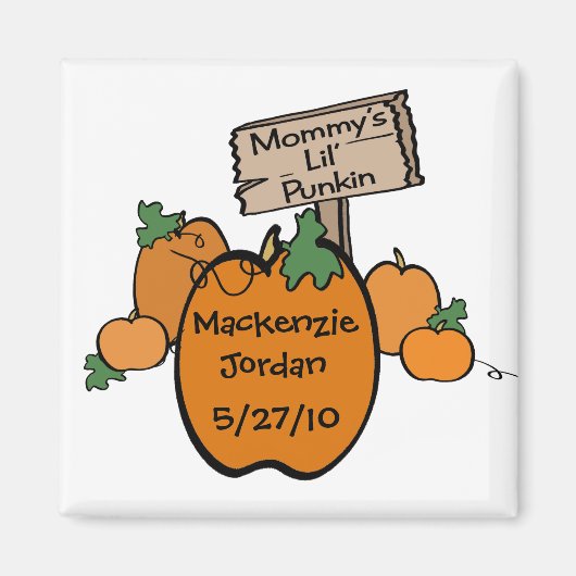 Mama's Lil' Punkin Magneet (Voorkant)
