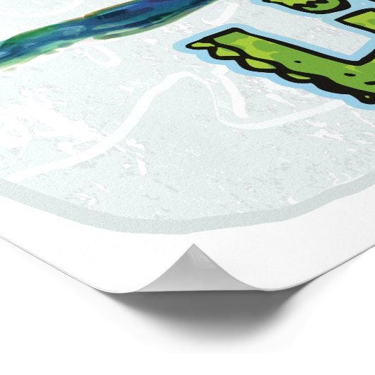 Mama's Lil' T Rex Poster (Hoek)