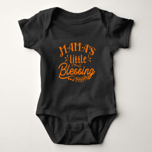 Mama's Little Blessing Typografie Romper