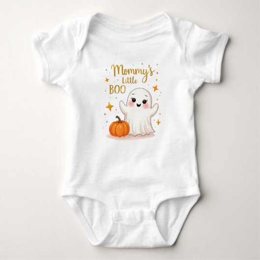 Mama's Little BOO Halloween Peuter Romper (Voorkant)