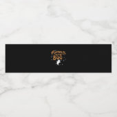 Mama's Little Book - Happy Halloween Waterfles Etiket (Enkel label)