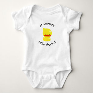 "Mama's Little Genius" Super Schattigee Ducky Baby Romper