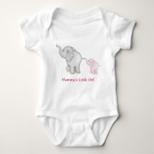 Mama's Little Girl Elephant T-shirt