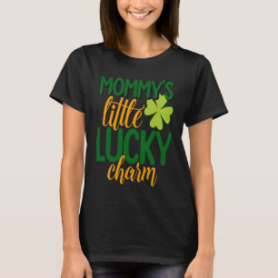 Mama's Little Lucky Charm Clover Shamrock T-shirt