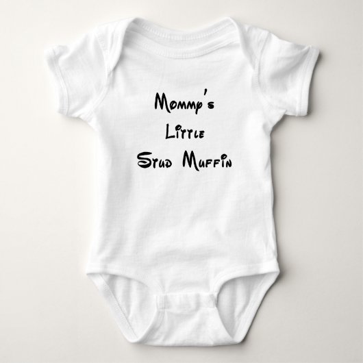 Mama's Little Stud Muffin Romper (Voorkant)