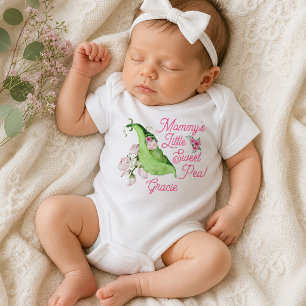 Mama's Little Sweet Pea Baby T-Shirt of Creeper