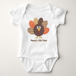 Mama's Little Turkey Baby Shirt