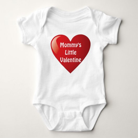 Mama's Little Valentijn Luier Shirt (Voorkant)