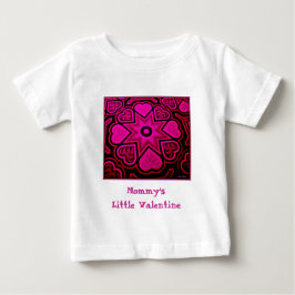 'Mama's Little Valentijn' T-shirt voor baby's