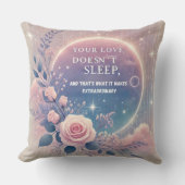 Mama's Love AI-kunst Kussen (Voorkant)