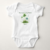 Mama's Lucky Charm Klavertje St. Patrick's Dag Romper (Voorkant)