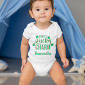 Mama's Lucky Charm St. Patrick's day Romper
