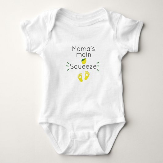 Mama's Main Squeeze, Baby gift Baby for New Mom Romper (Voorkant)