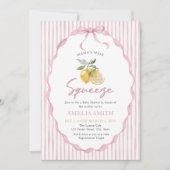 Mama's main Squeeze Citroen Baby Shower Kaart (Voorkant)