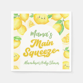 Mama's Main Squeeze Citroen Baby Shower Servet