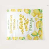 Mama's Main Squeeze Citroen Baby Shower  Wandkleed (Voorkant (horizontaal))