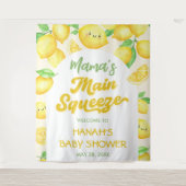 Mama's Main Squeeze Citroen Baby Shower  Wandkleed (Voorkant)