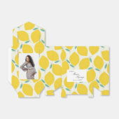 Mama's Main Squeeze Citrus Baby shower Bedankdoosjes (Uitgevouwen)