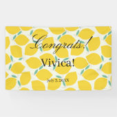 Mama's Main Squeeze Citrus Baby shower Spandoek (Horizontaal)