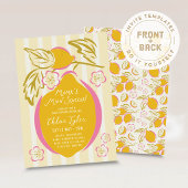 Mama's Main Squeeze Lemon Baby Borrel Kaart