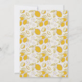 Mama's Main Squeeze Lemon Baby Borrel Kaart (Achterkant)