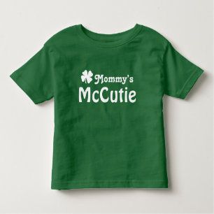 Mama's McCutie Green St. Patrick's Day Kinder Shirts