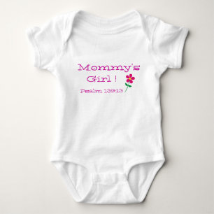 Mama's Meisje Psalm 139:19 Collectie Baby Bodysuit