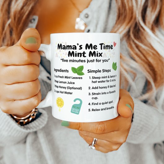 Mama's Mini Break Mint Tea Recipe Koffiemok