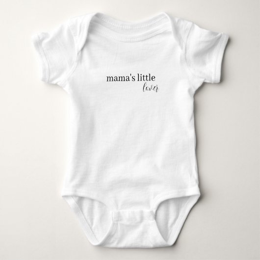 Mama's minnaar romper (Voorkant)