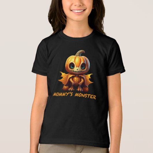 Mama's monster Tri-Blend shirt (Voorkant)