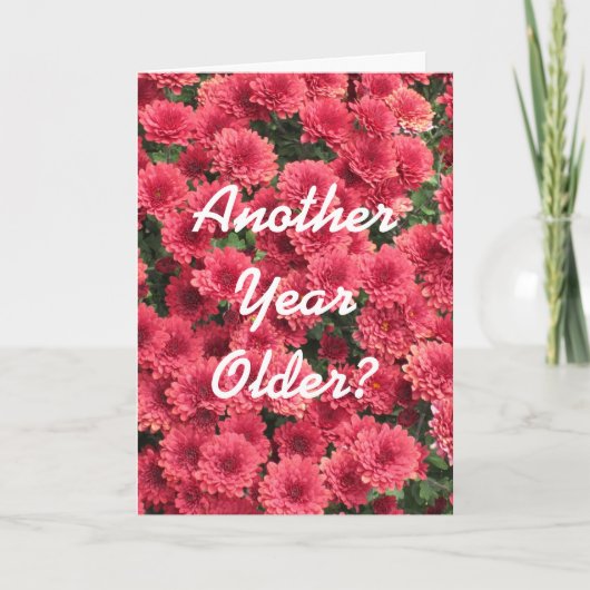 Mama's Nog een jaar ouder Kaart (Voorkant)