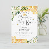 Mama's om genderneutraal Baby shower te zijn Kaart (Staand voorkant)