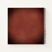 Mama's Recepten Faux Leather Look Notitieboek (Achterkant)