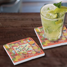 "Mama's Relaxation Spot" Marmeren stenen Onderzett Onderzetter