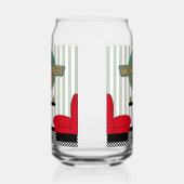 Mama's Retro Diner Drinkware Blikvorm Glas (Rechts)