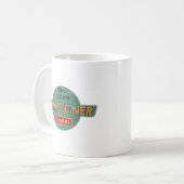 Mama's Retro Diner Drinkware Koffiemok (Voorkant links)