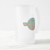 Mama's Retro Diner Drinkware Matglas Bierpul (Voorkant rechts)