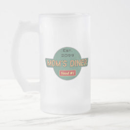 Mama's Retro Diner Drinkware Matglas Bierpul