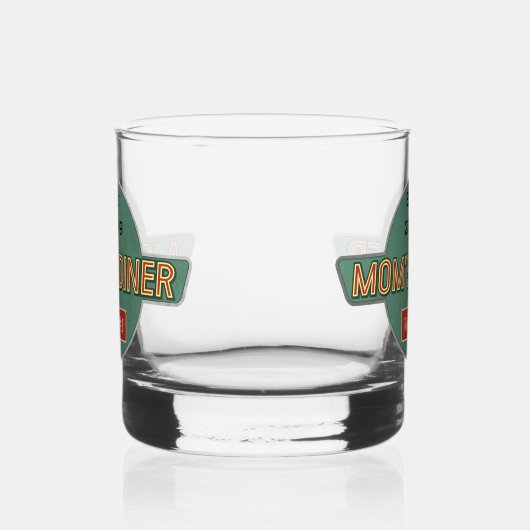 Mama's Retro Diner Drinkware Rocks Whisky Glas (Rechts)