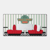 Mama's Retro Diner met Burgers & Bier Bureaumat (Keyboard & Muis)