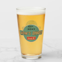 Mama's Retro Diner Pint Bierglas