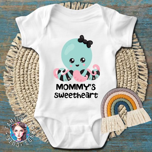 Mama's Schatje Kawaii Octopus Romper