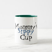 Mama's sippy cup aangepaste grappige mok (Center)